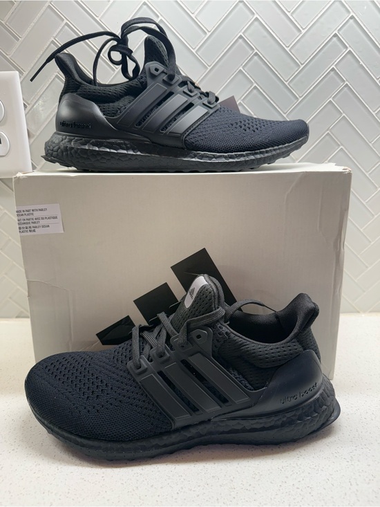 adidas Shoes - W -7 Adidas Ultra Boost Men's Running Shoes - Black